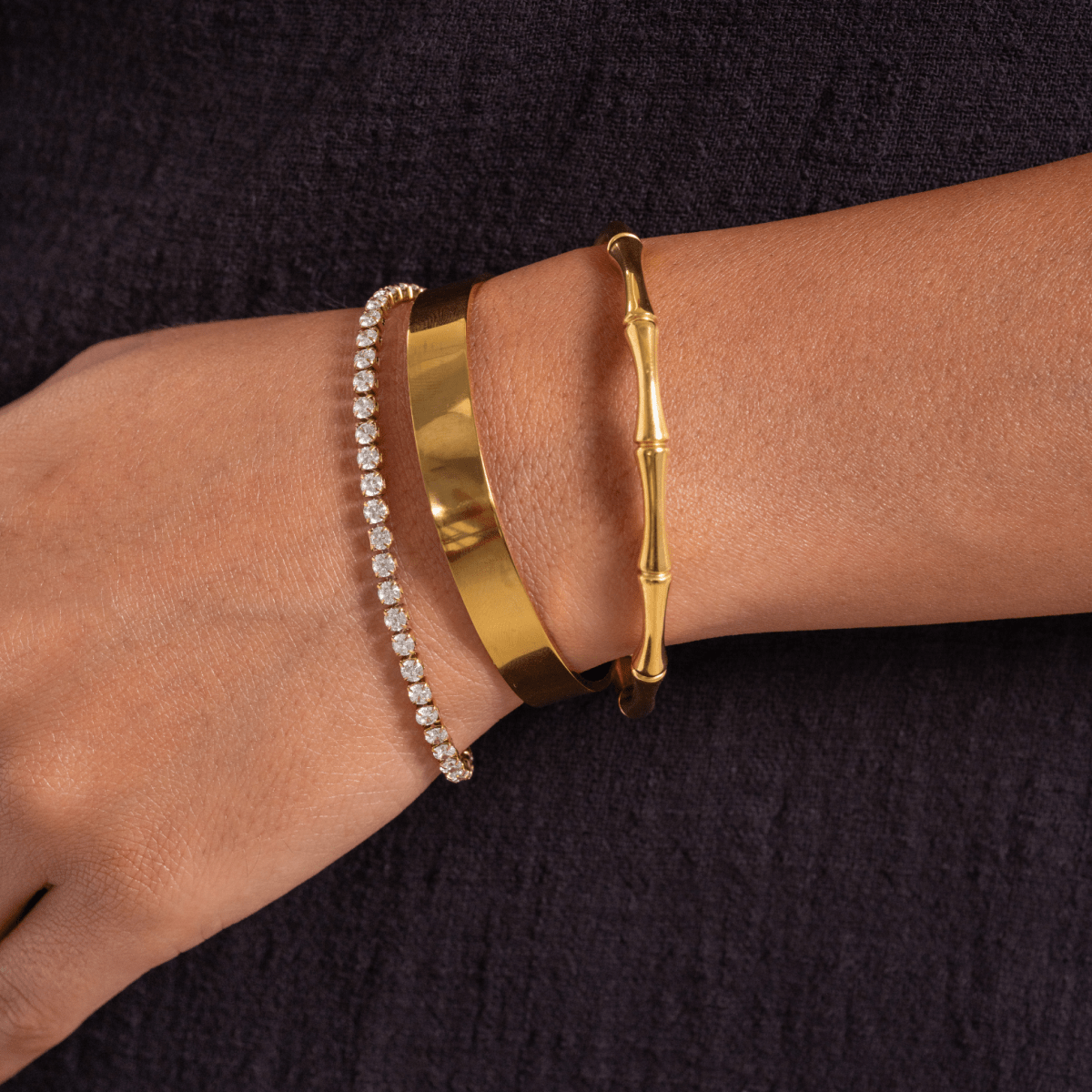 Brilliant Line Bracelet