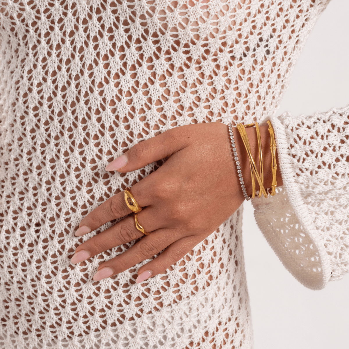 Brilliant Line Bracelet