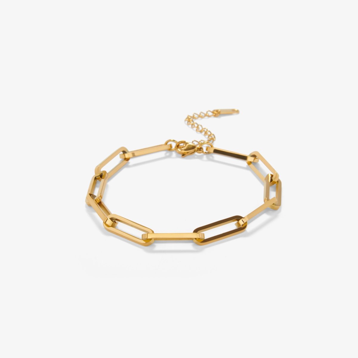 Open Paperclip Bracelet