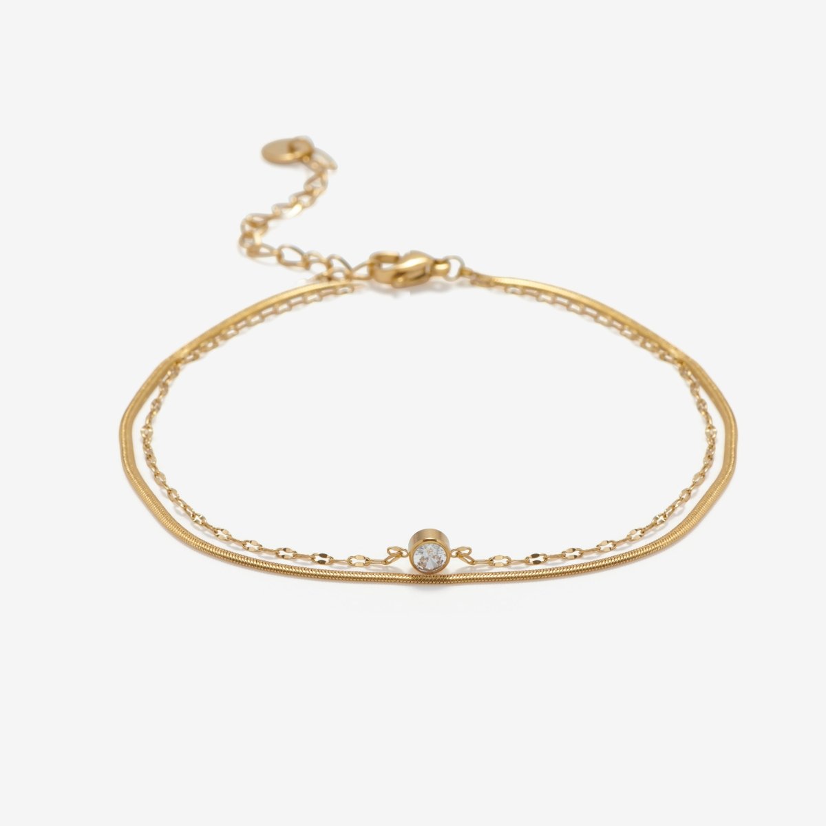 Dual Row Sparkle Bracelet