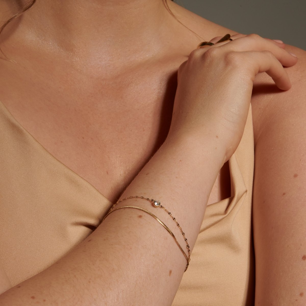 Dual Row Sparkle Bracelet