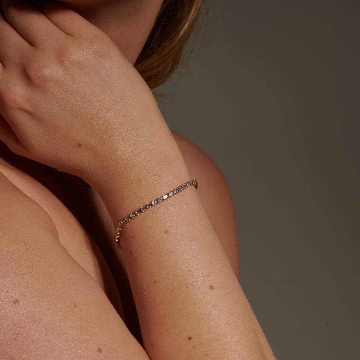 Brilliant Line Bracelet