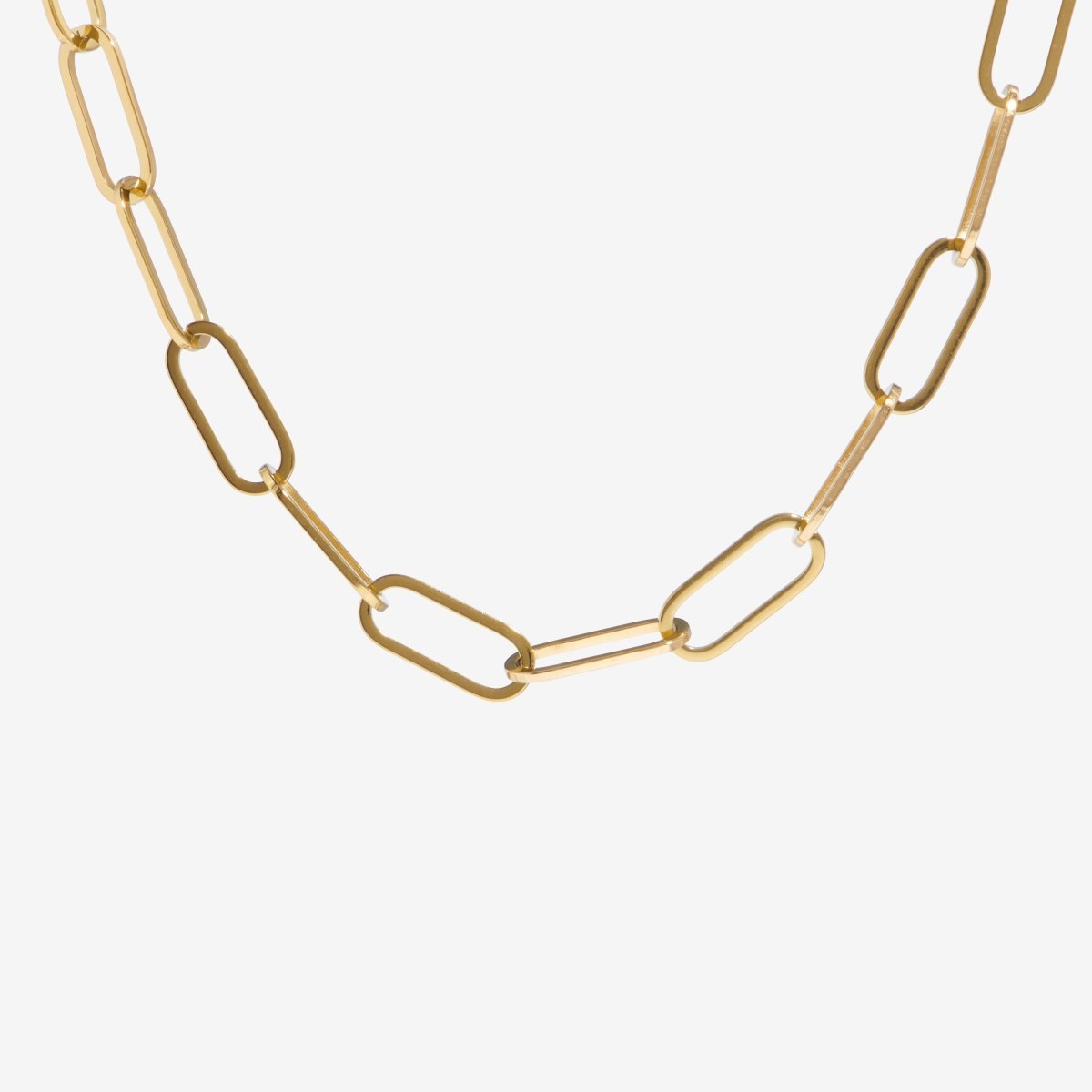 Open Link Pendant Necklace