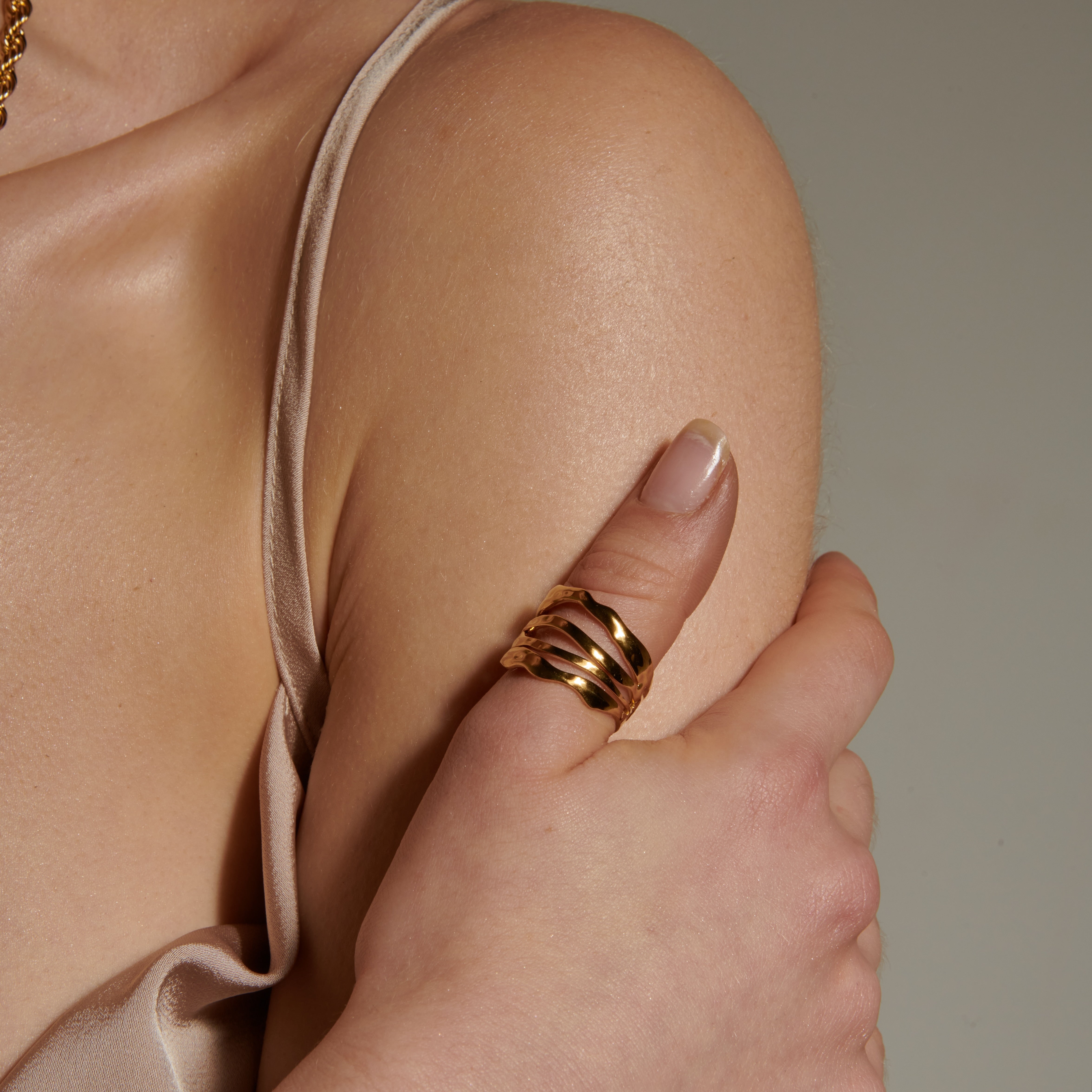 Wildflower Texture Ring